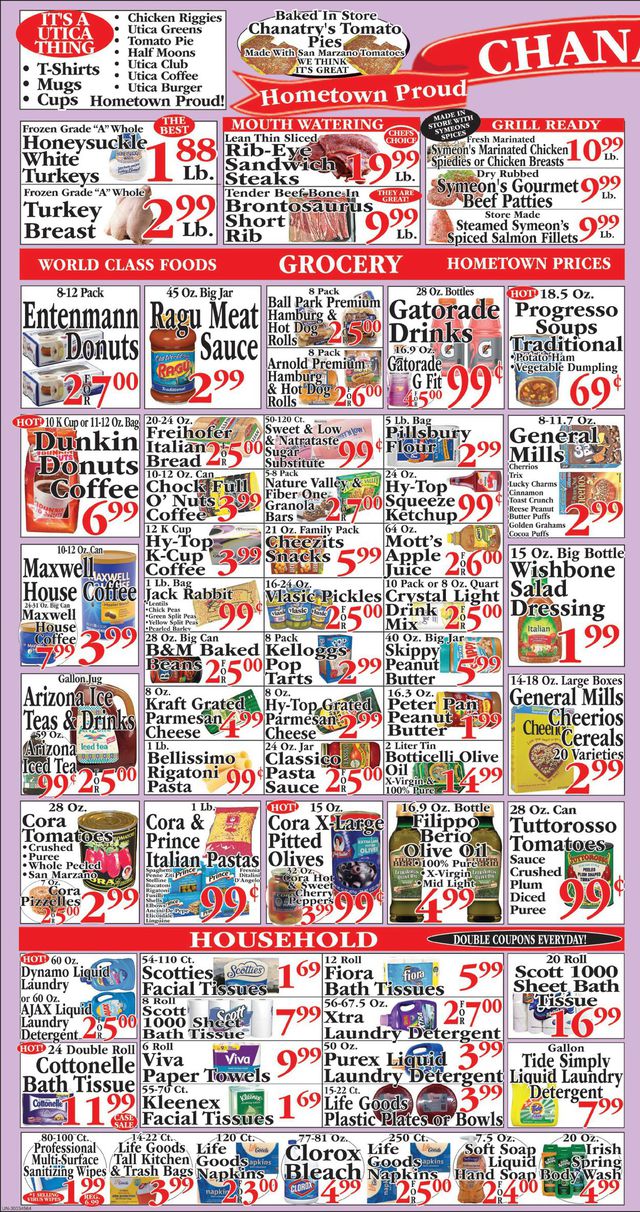 Chanatry's Hometown Market Ad from 07/17/2022