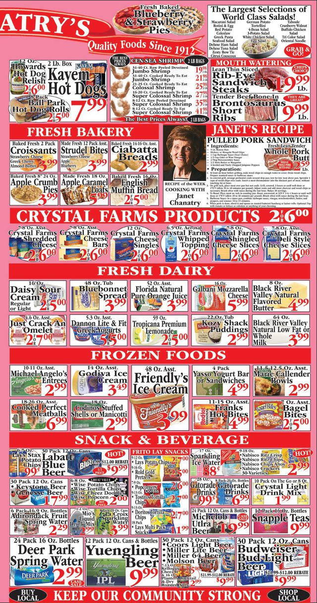 Chanatry's Hometown Market Ad from 08/21/2022