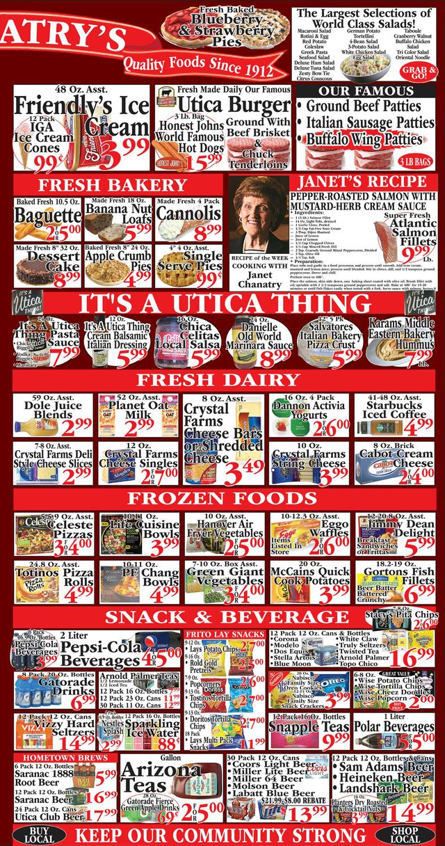 Chanatry's Hometown Market Ad from 09/18/2022