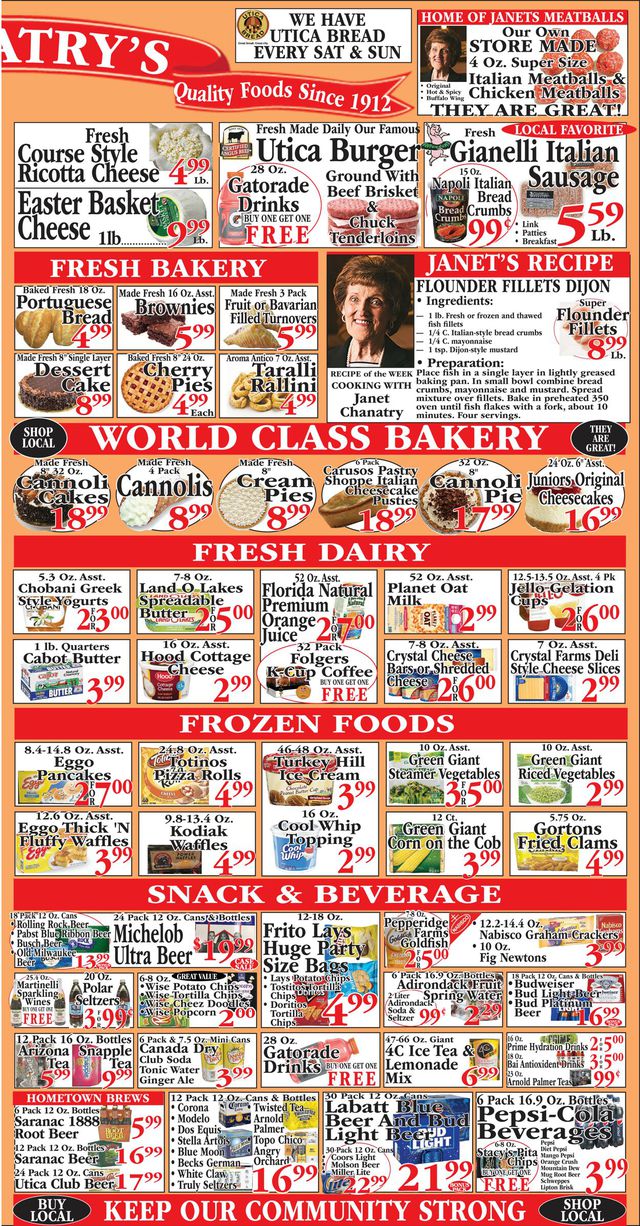 Chanatry's Hometown Market Ad from 03/26/2023