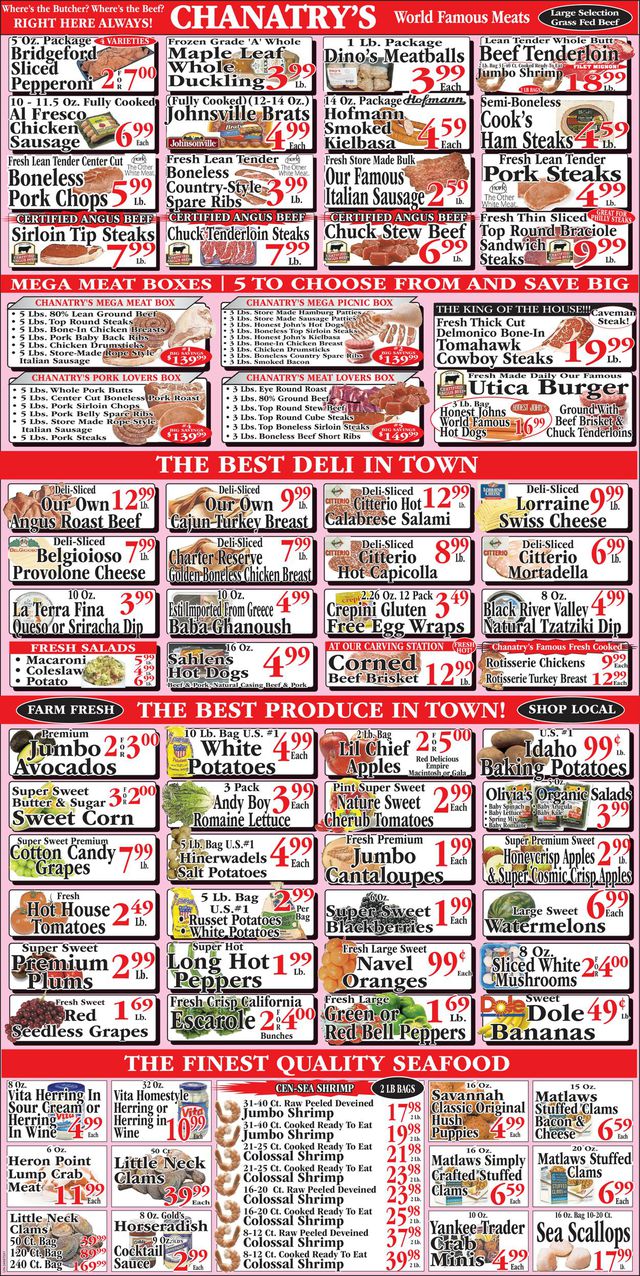Chanatry's Hometown Market Ad from 04/16/2023
