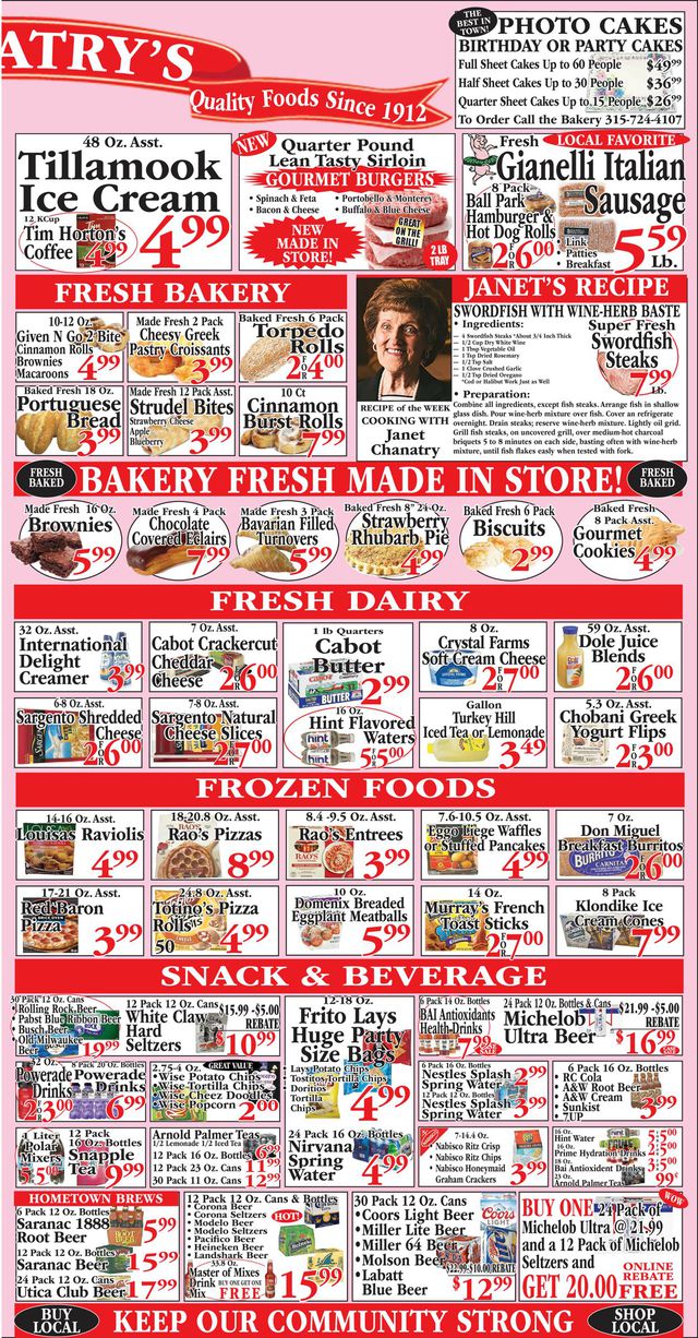 Chanatry's Hometown Market Ad from 05/14/2023