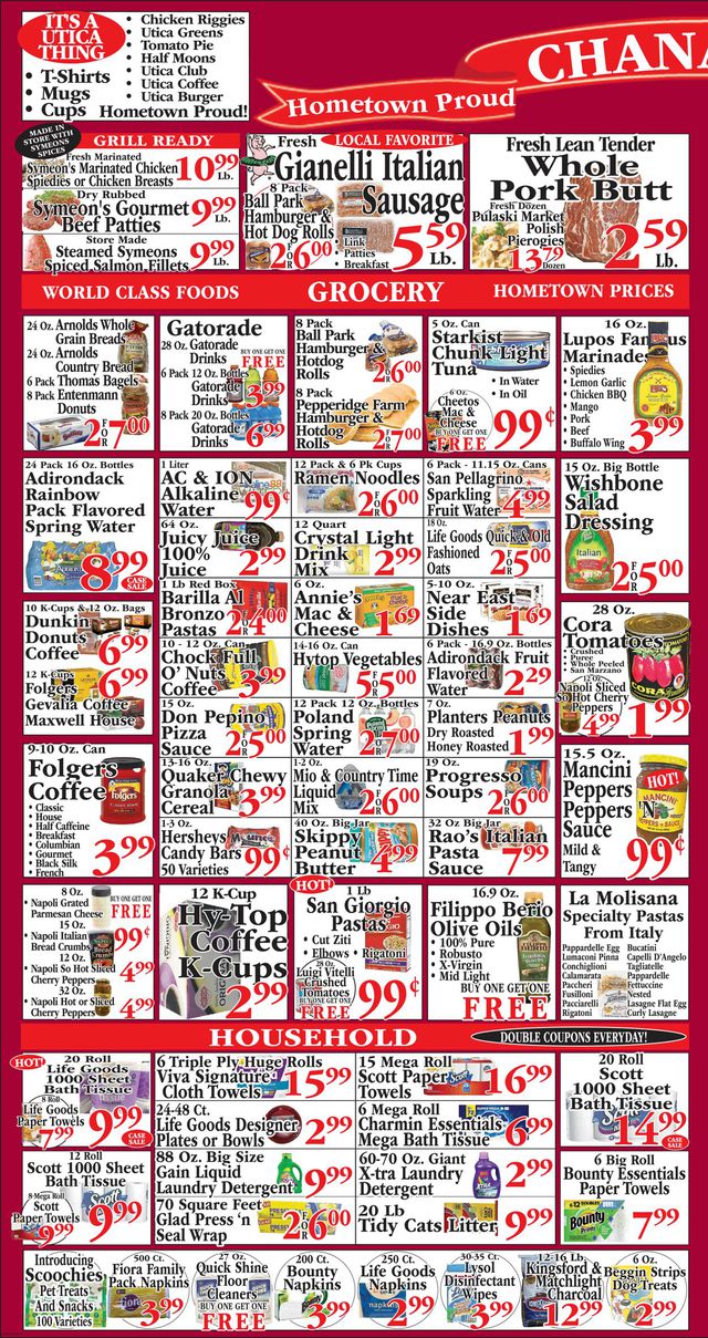Chanatry's Hometown Market Ad from 07/23/2023