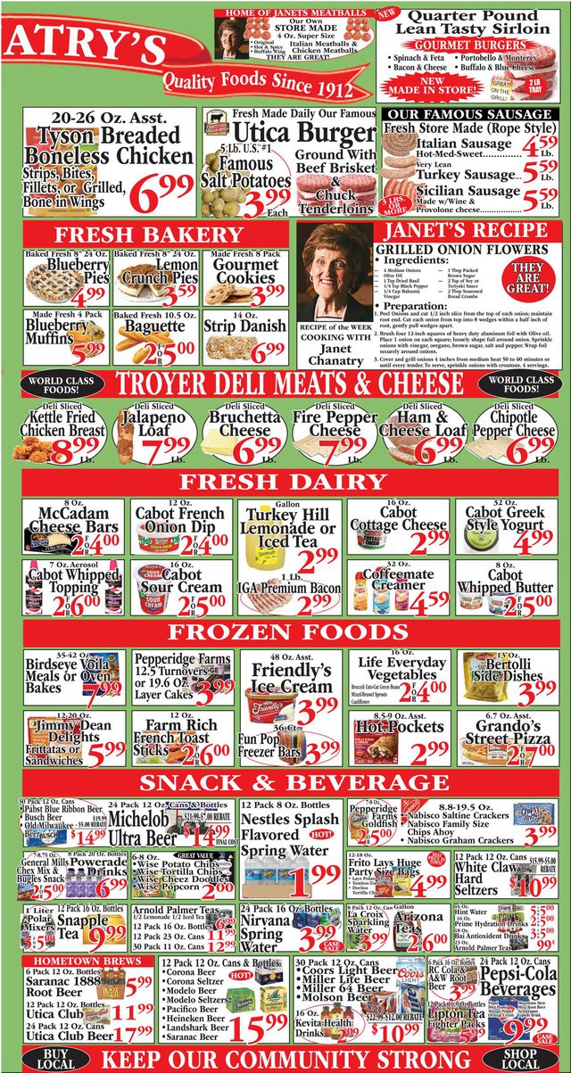 Chanatry's Hometown Market Ad from 08/06/2023