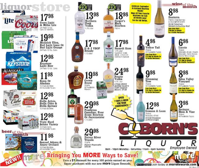 Coborn's Ad from 09/15/2019
