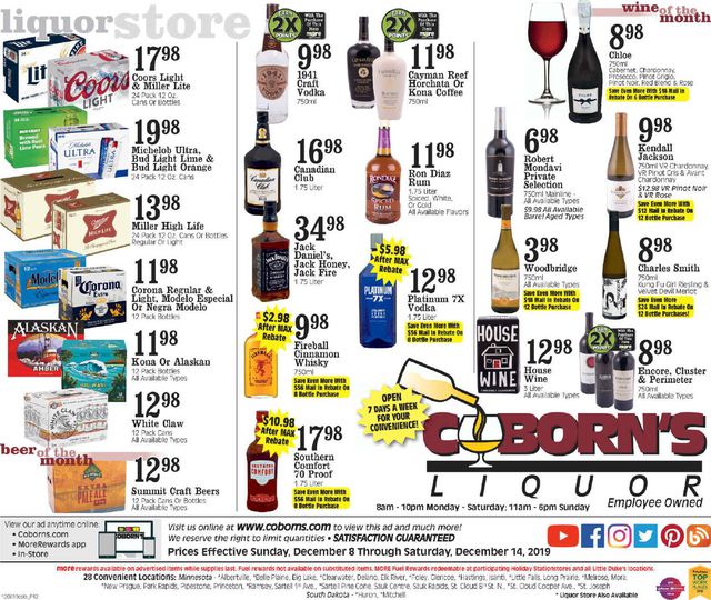 Coborn's Ad from 12/08/2019