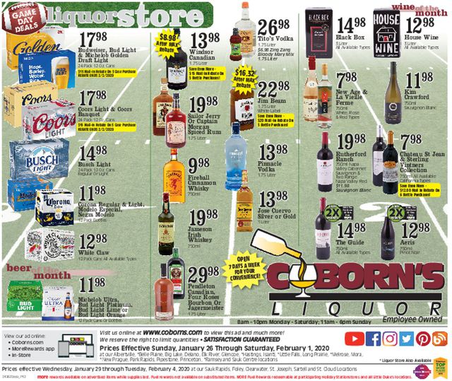 Coborn's Ad from 01/26/2020