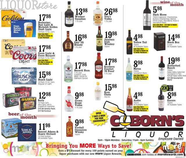 Coborn's Ad from 08/30/2020