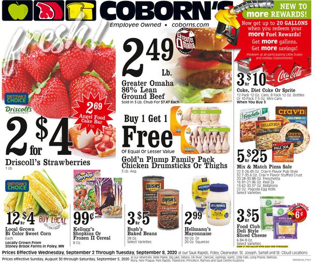 Coborn's Ad from 09/02/2020