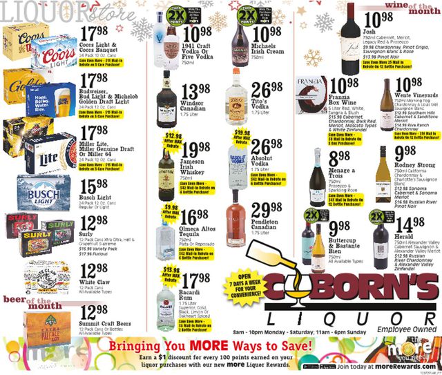 Coborn's Ad from 12/23/2020