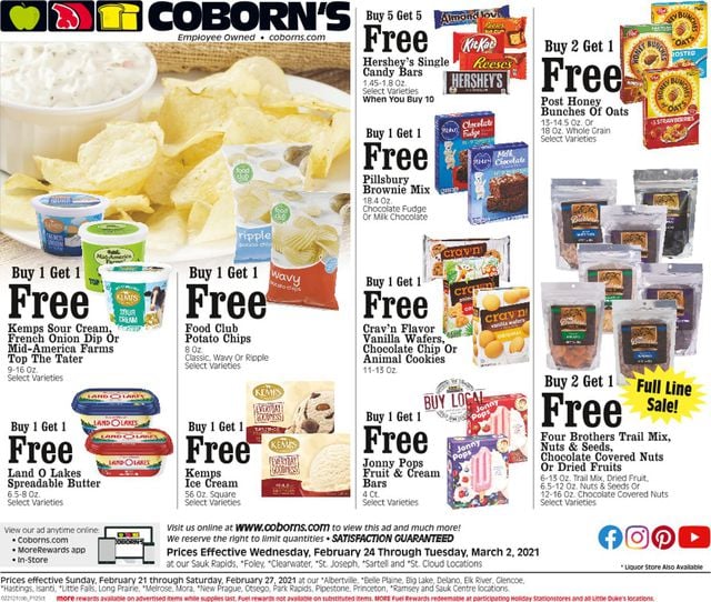 Coborn's Ad from 02/24/2021
