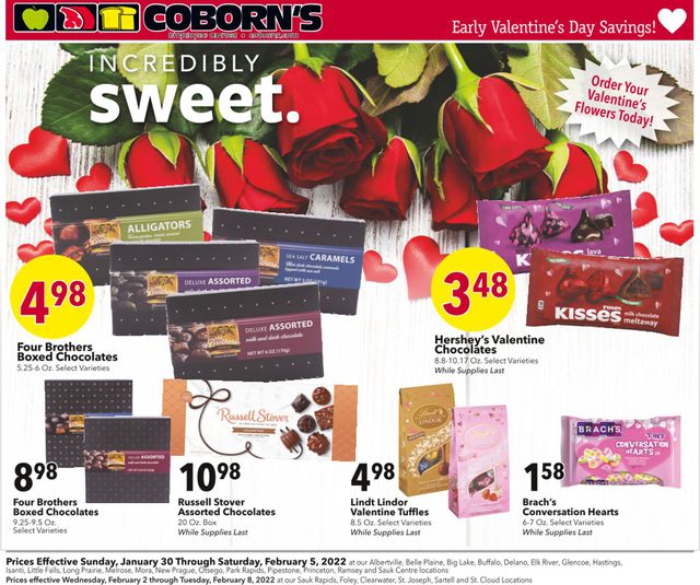 Coborn's Ad from 02/02/2022