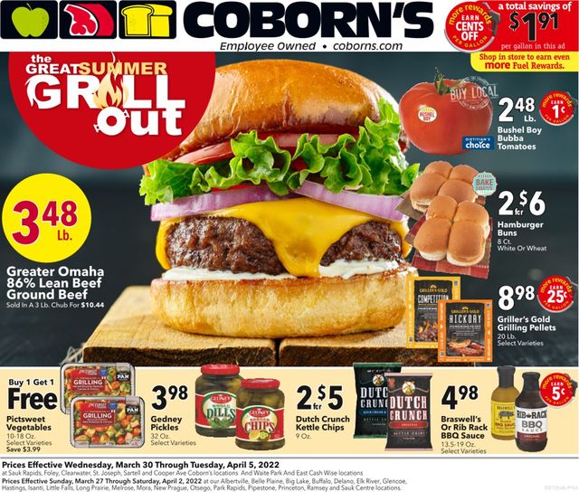 Coborn's Ad from 03/30/2022