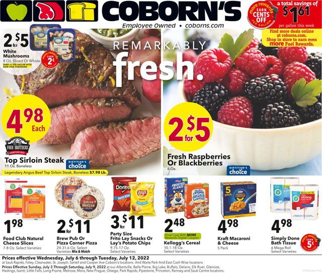 Coborn's Ad from 07/06/2022