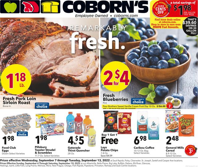 Coborn's Ad from 09/08/2022