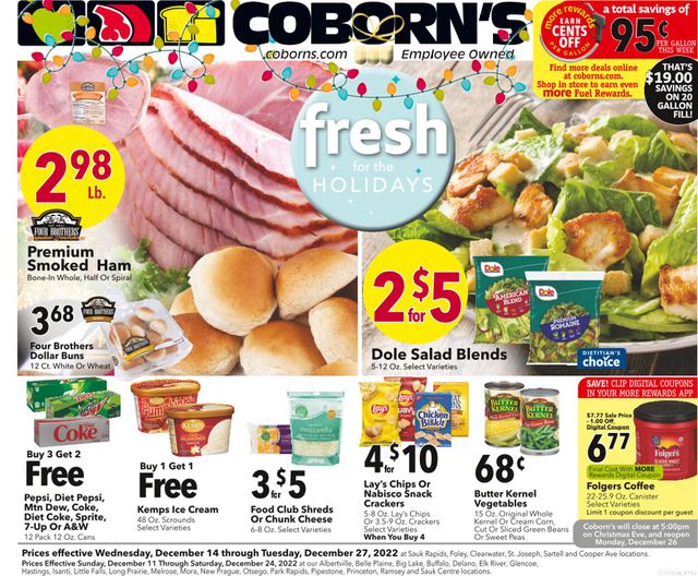 Coborn's Ad from 12/15/2022