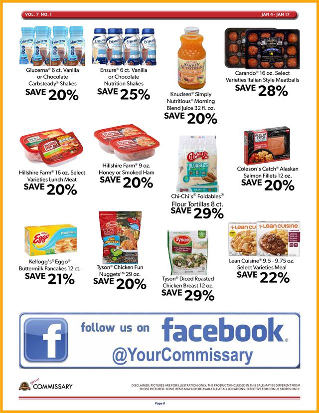 Commissary Ad from 01/04/2021