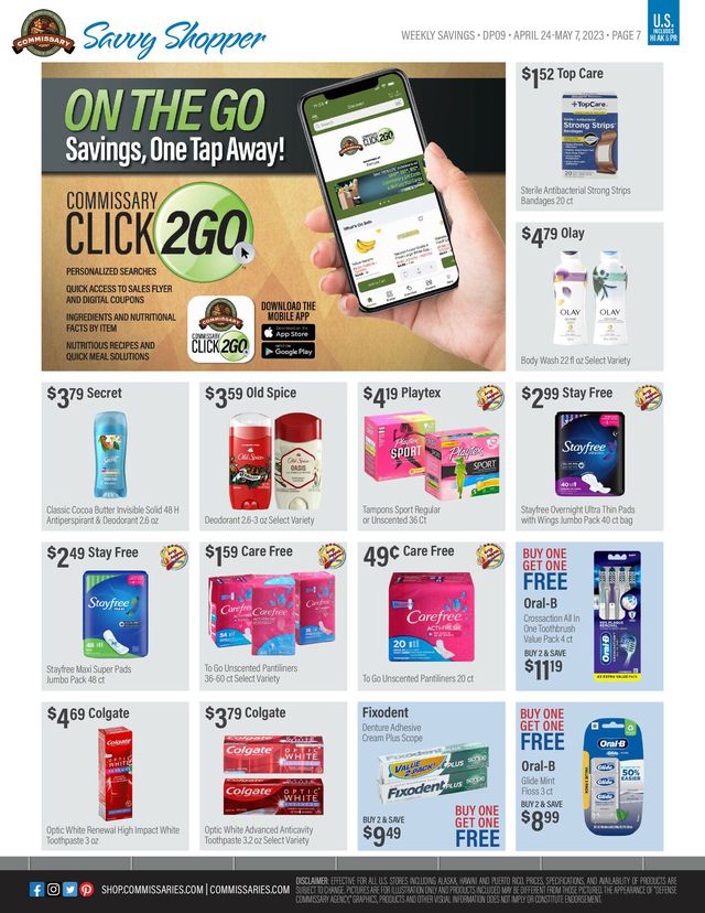Commissary Ad from 04/24/2023