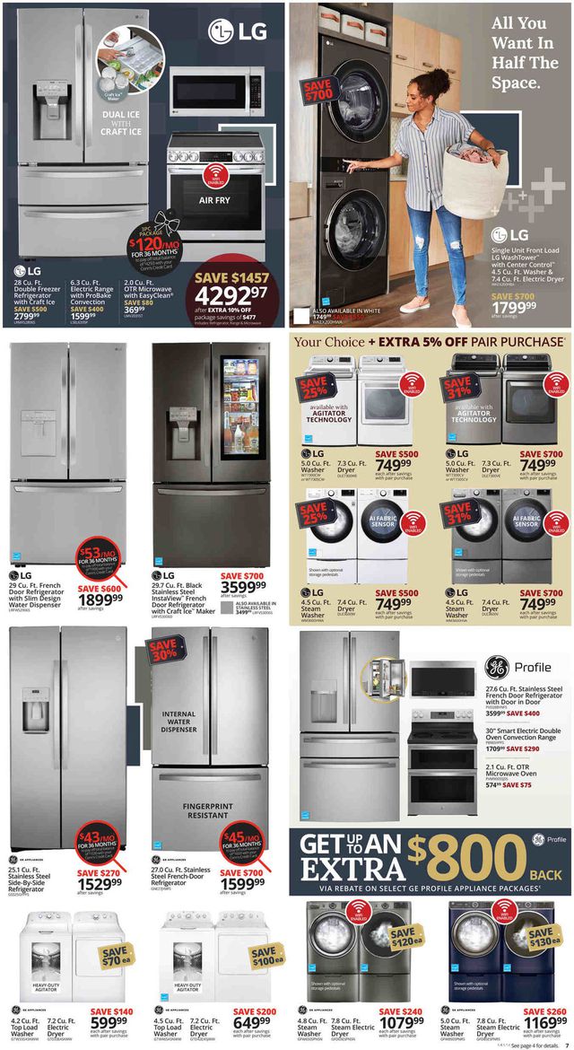 Conn's Home Plus Ad from 11/24/2021
