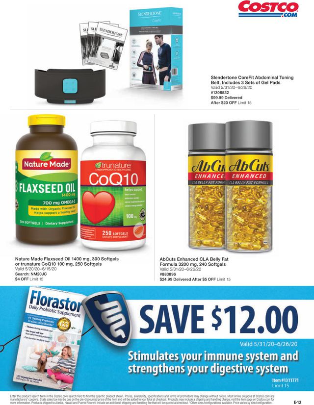 Costco Ad from 06/01/2020