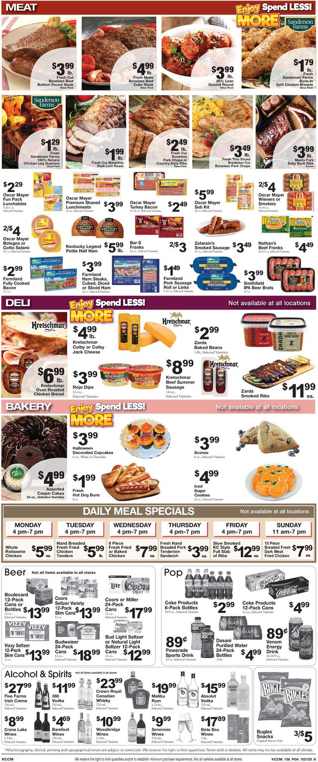Country Mart Ad from 10/21/2020