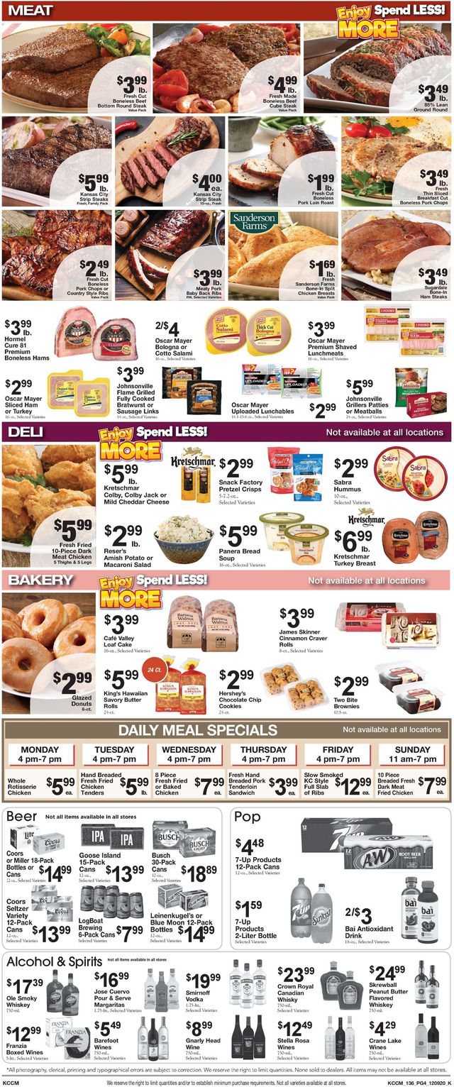 Country Mart Ad from 12/09/2020