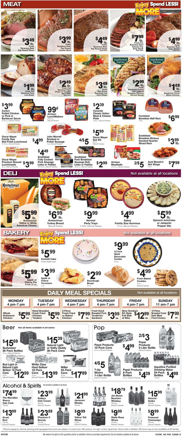 Country Mart Ad from 12/30/2020