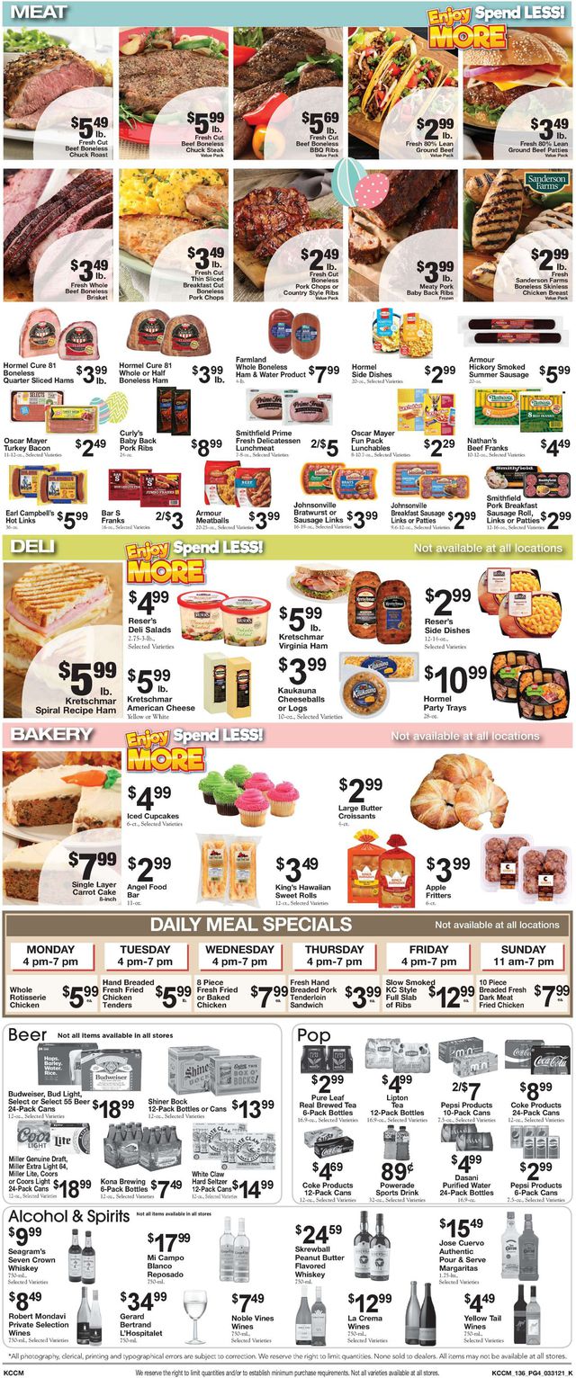 Country Mart Ad from 03/31/2021