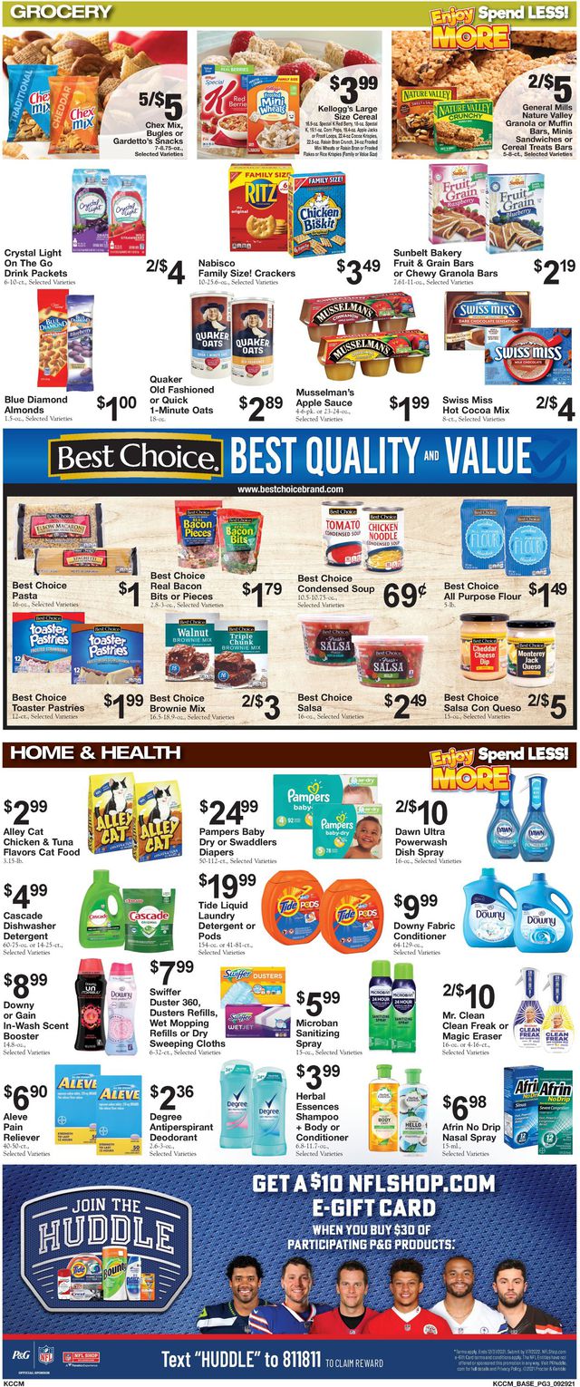 Country Mart Ad from 09/28/2021