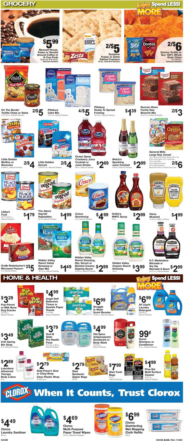 Country Mart Ad from 11/09/2021