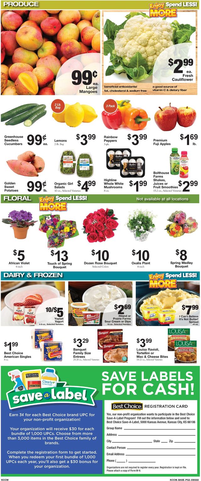 Country Mart Ad from 03/01/2022