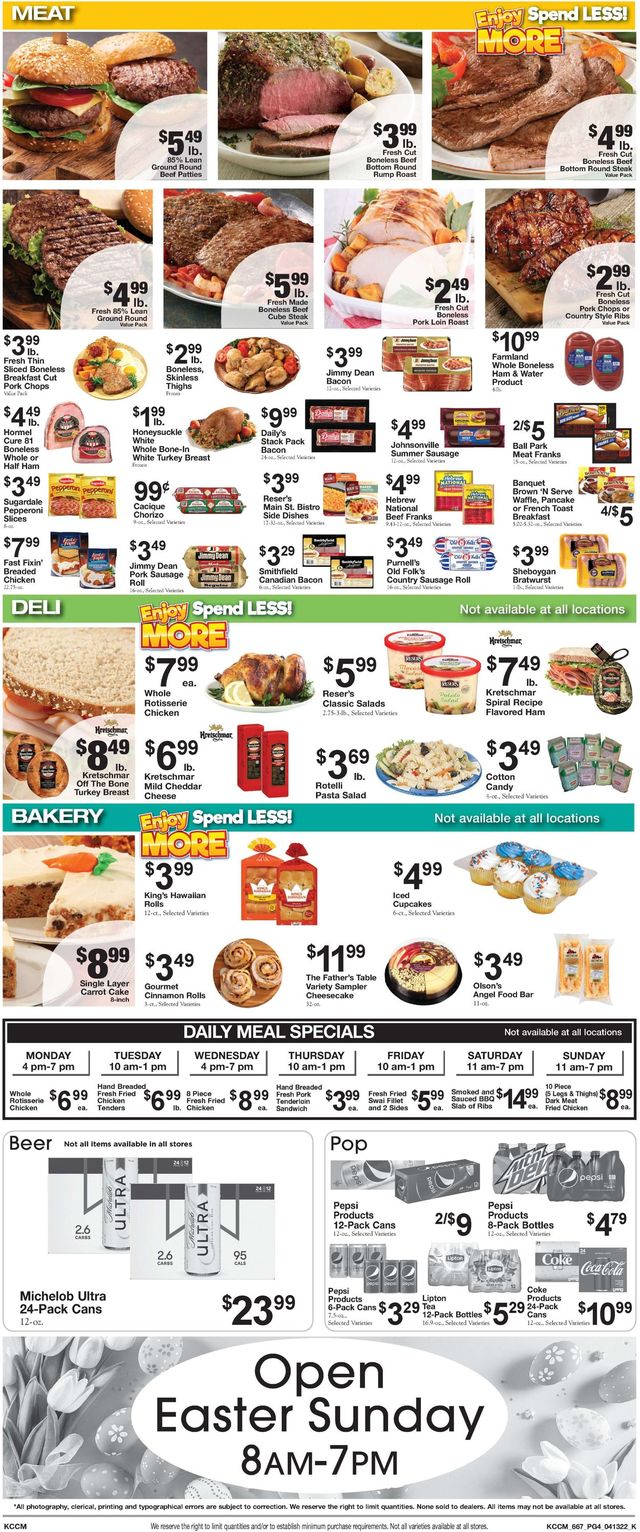 Country Mart Ad from 04/12/2022