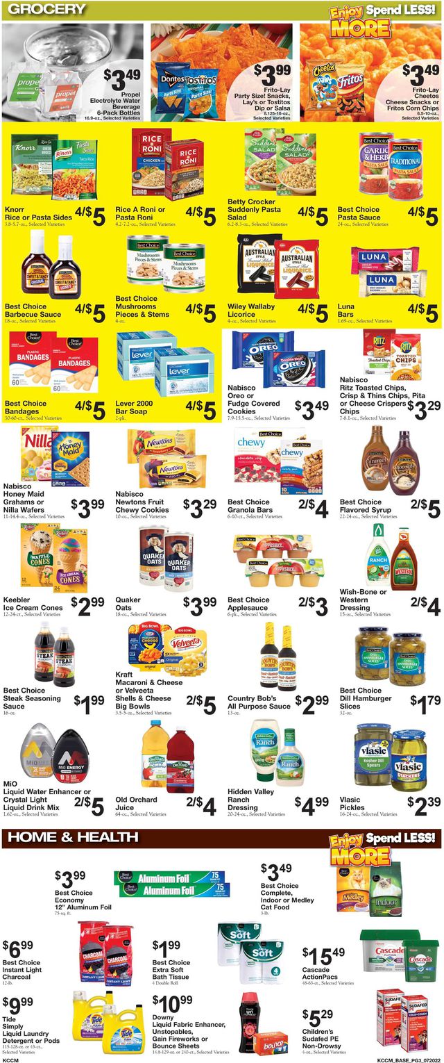 Country Mart Ad from 07/19/2022
