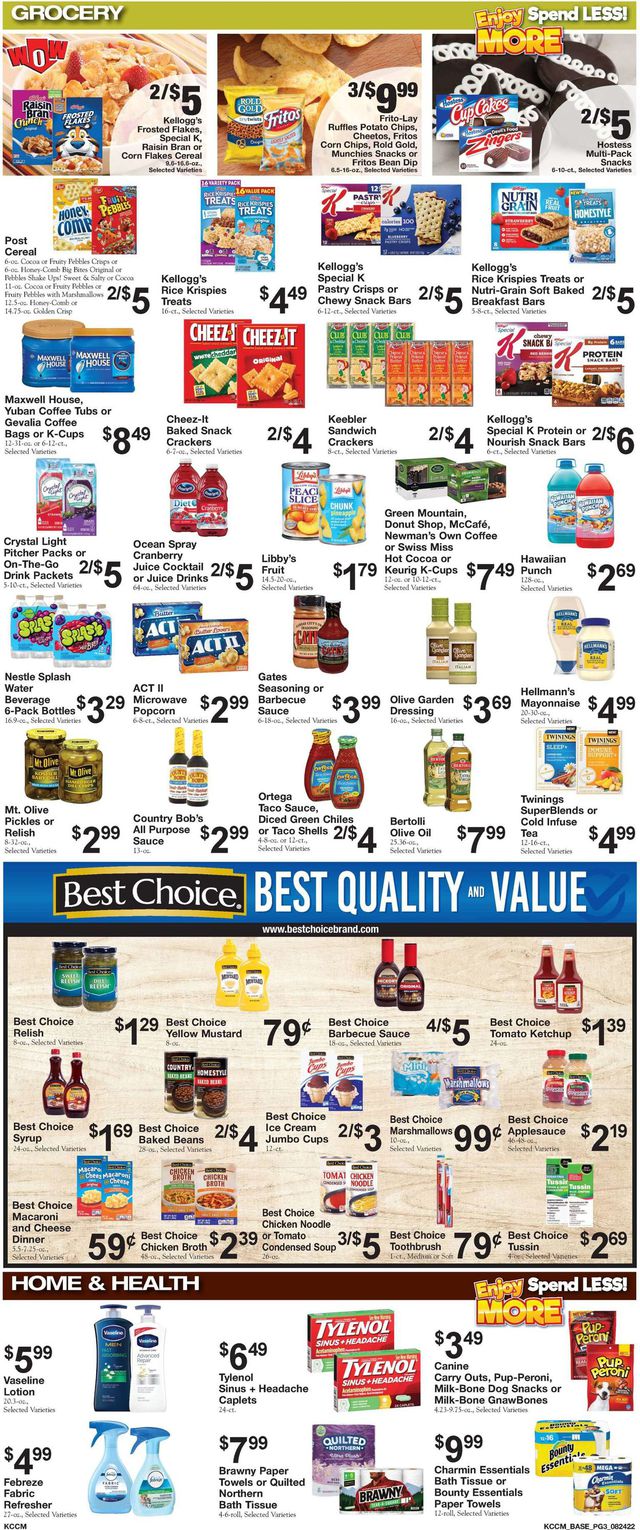 Country Mart Ad from 08/23/2022