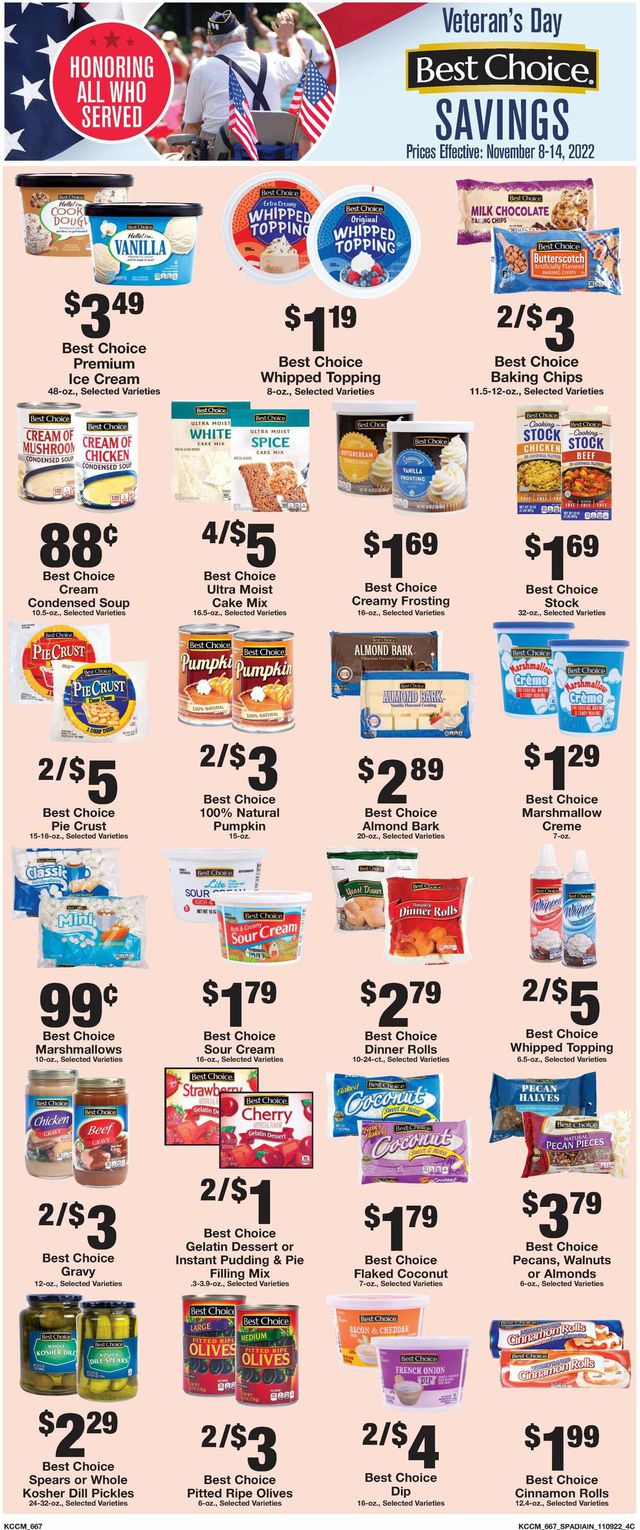 Country Mart Ad from 11/08/2022