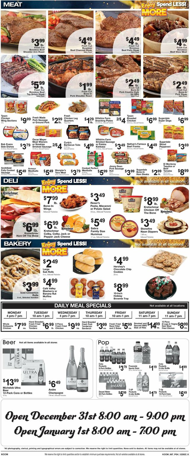 Country Mart Ad from 12/27/2022