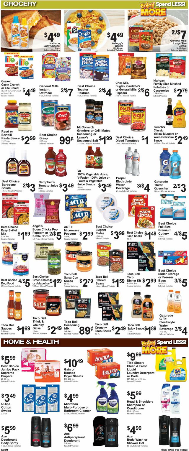 Country Mart Ad from 04/25/2023