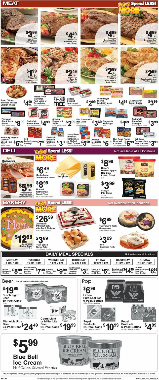 Country Mart Ad from 05/09/2023