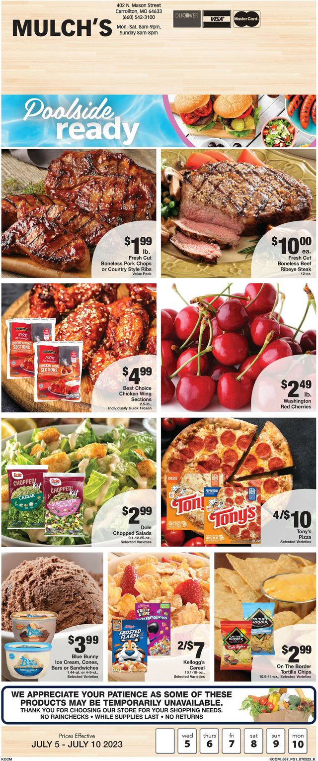 Country Mart Ad from 07/04/2023