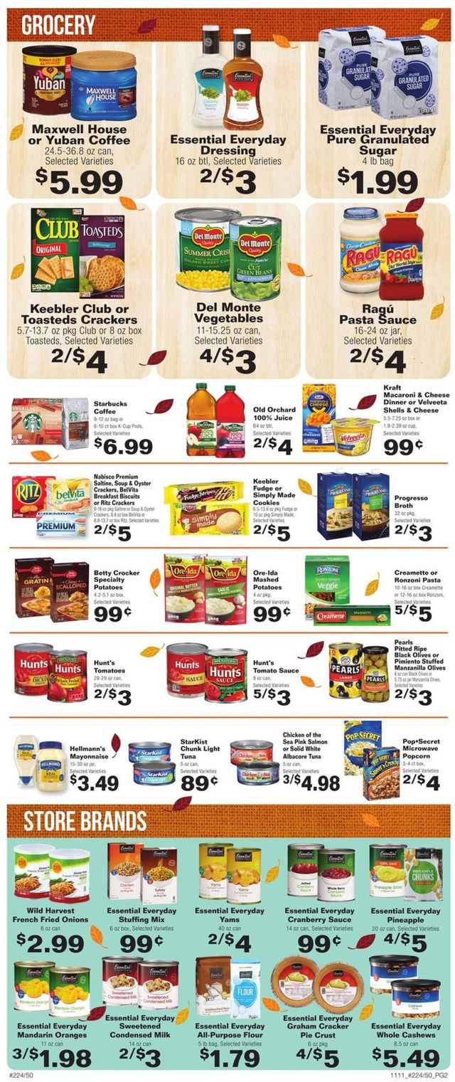 County Market Ad from 11/11/2019