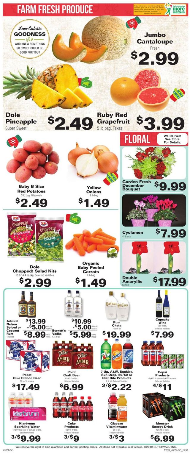 County Market Ad from 12/09/2019