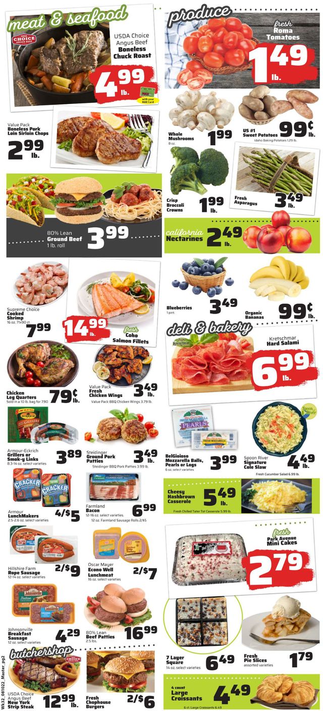 County Market Ad from 08/10/2022