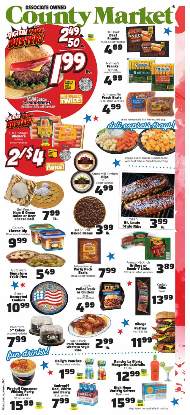 County Market Ad from 08/31/2022