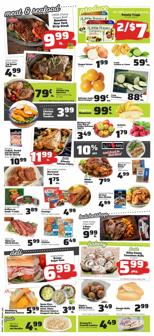 County Market Ad from 11/25/2022