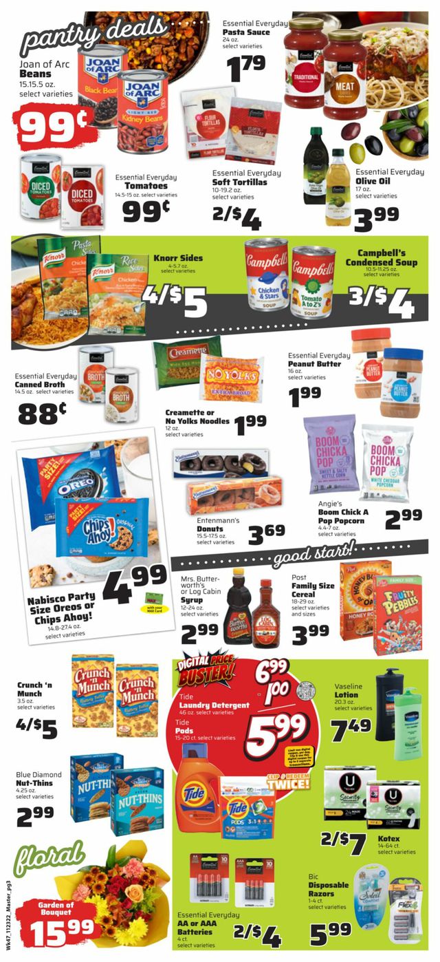 County Market Ad from 11/25/2022