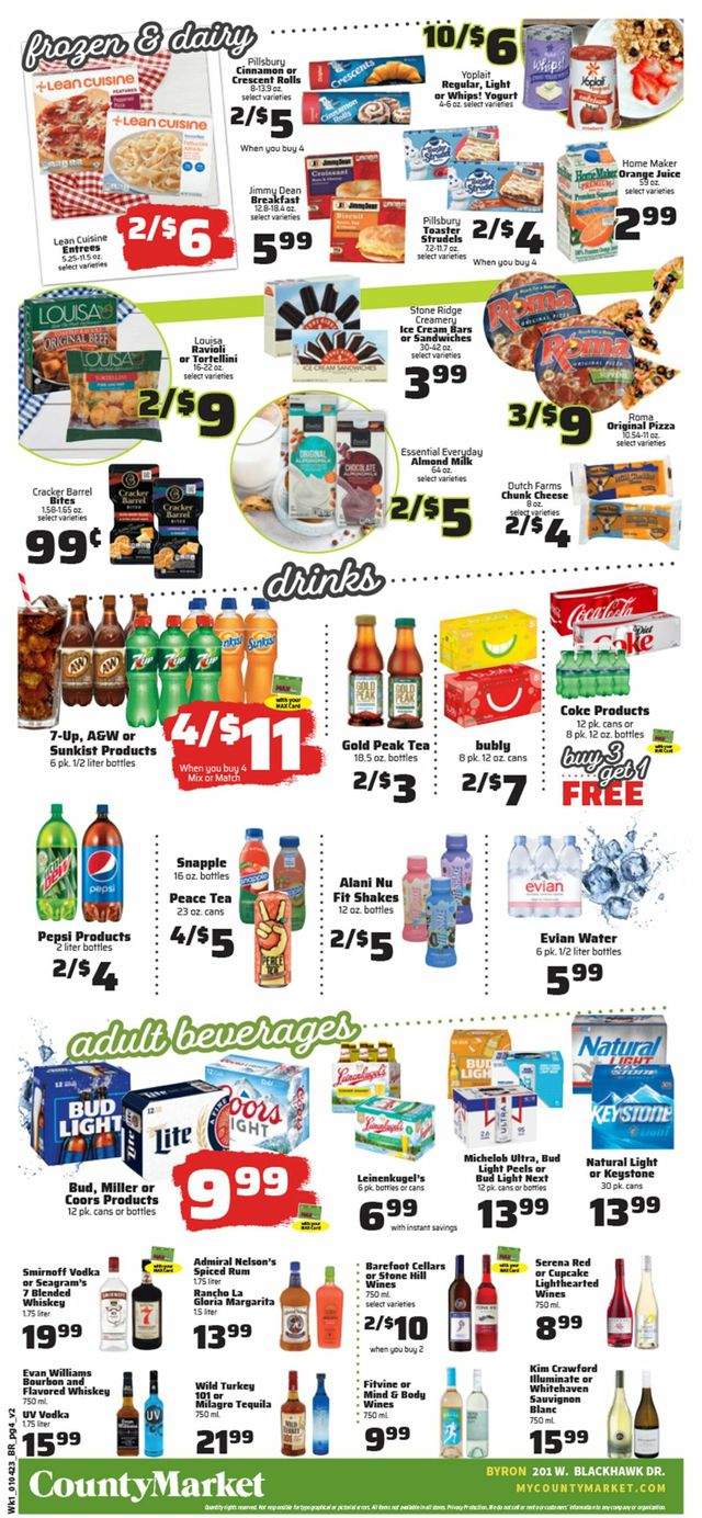County Market Ad from 12/28/2022