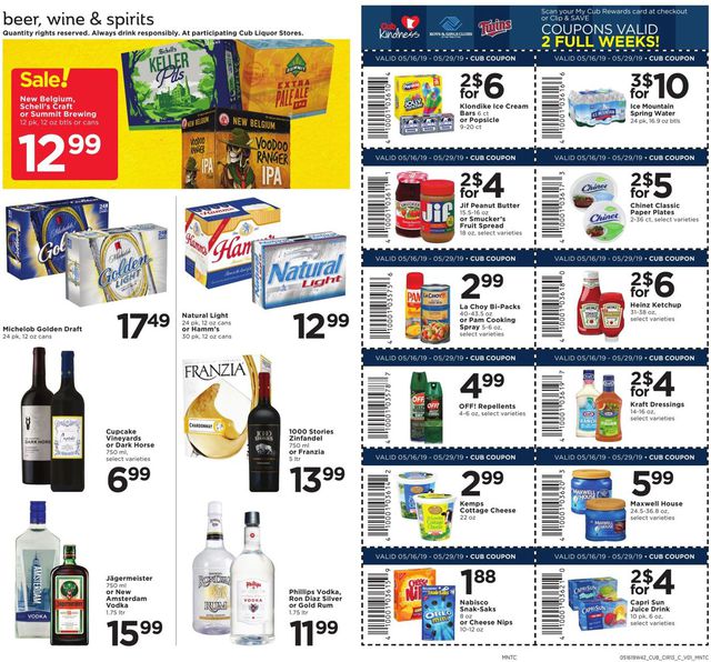 Cub Foods Ad from 05/16/2019
