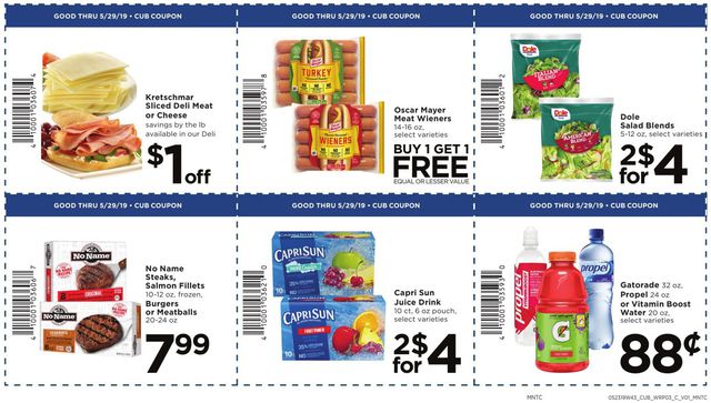 Cub Foods Ad from 05/23/2019