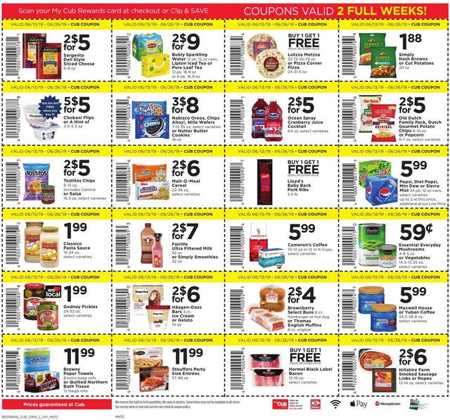 Cub Foods Ad from 06/13/2019