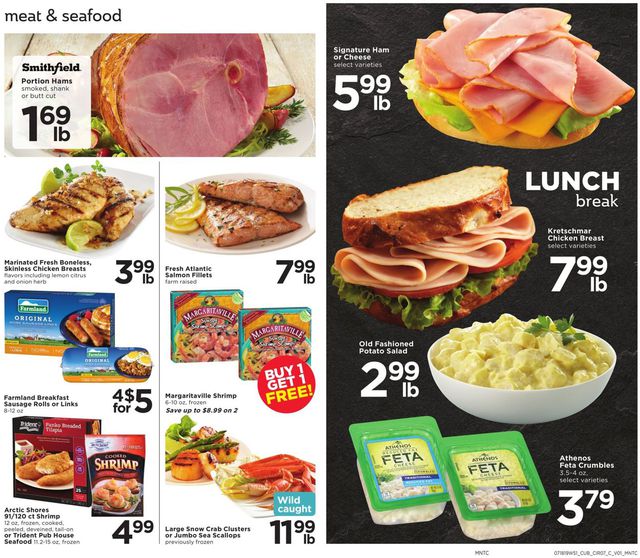 Cub Foods Ad from 07/18/2019